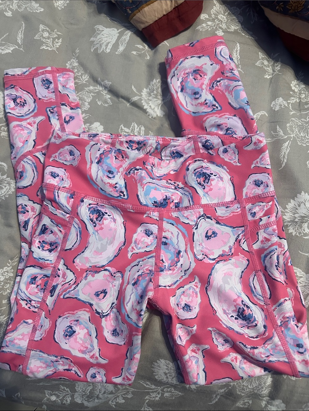 EUC Prodoh‎ Girls Pink Leggings size 6